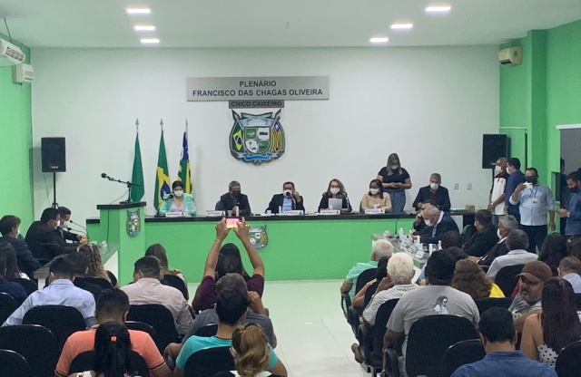 Sena Rosa é reeleito presidente da Câmara de Campo Maior (PI) em eleição antecipada